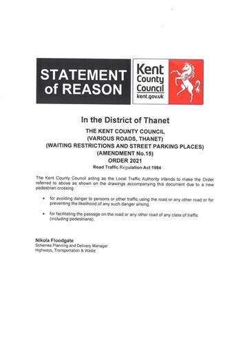  - Consultation - Proposed waiting restrictions Hengist Road and Canterbury Road