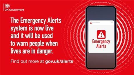  - UK government’s new Emergency Alerts system is now live