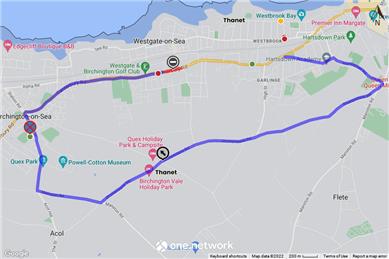  - Temporary Road Closure - A28 Canterbury Road, Westgate On Sea - 31st October 2022 (Thanet District)