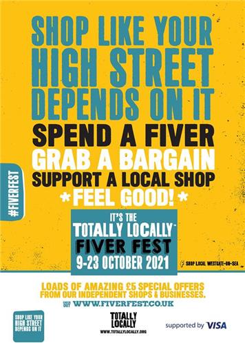  - Totally Locally Fiver Fest 9th - 23rd October 21