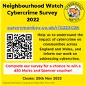 Win £50! Enter the Neighbourhood Watch Cybercrime Survey