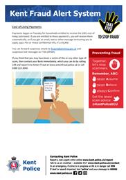 Kent Fraud Alert System