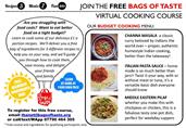 Bags of Taste: Upcoming cookery courses to end food poverty
